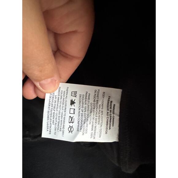 NWOT Nike x Off-White Mock-Neck Tracksuit Jacket in Black size XS Y2K Streetwear - Picture 7 of 7